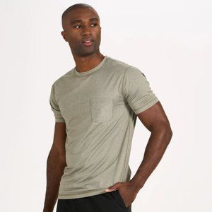 Vuori Tradewind Perfomance SS Tee Army Heather Size M